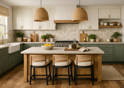 Cuisine Campagne Moderne : le style chaleureux qui réinvente votre intérieur