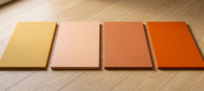 Façade de cuisine orange : du jaune miel à l'orange vif