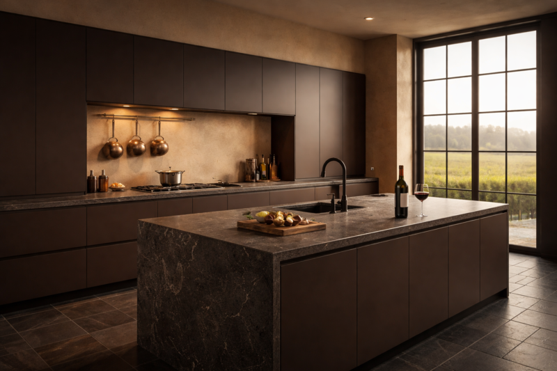 Cuisine Aviva Façades Sweetch interior Pao Cacao