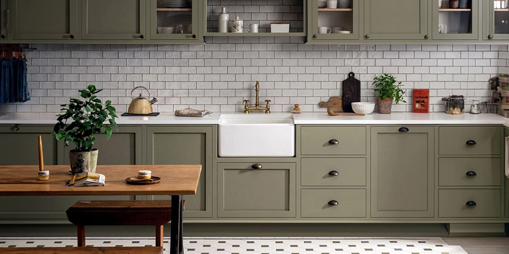 Cuisine coloris Jungle