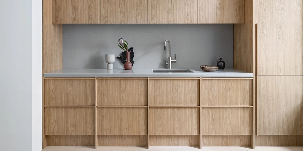 Cuisine IKEA Metod façade en chêne naturel