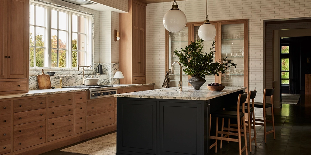 Cuisine industrielle Façades Sweetch chêne de grange