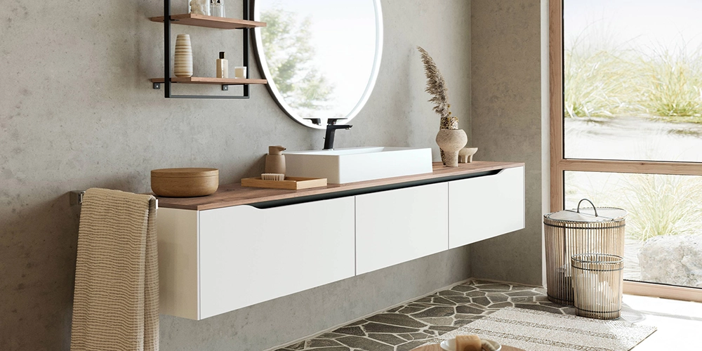 Salle de bain épurée